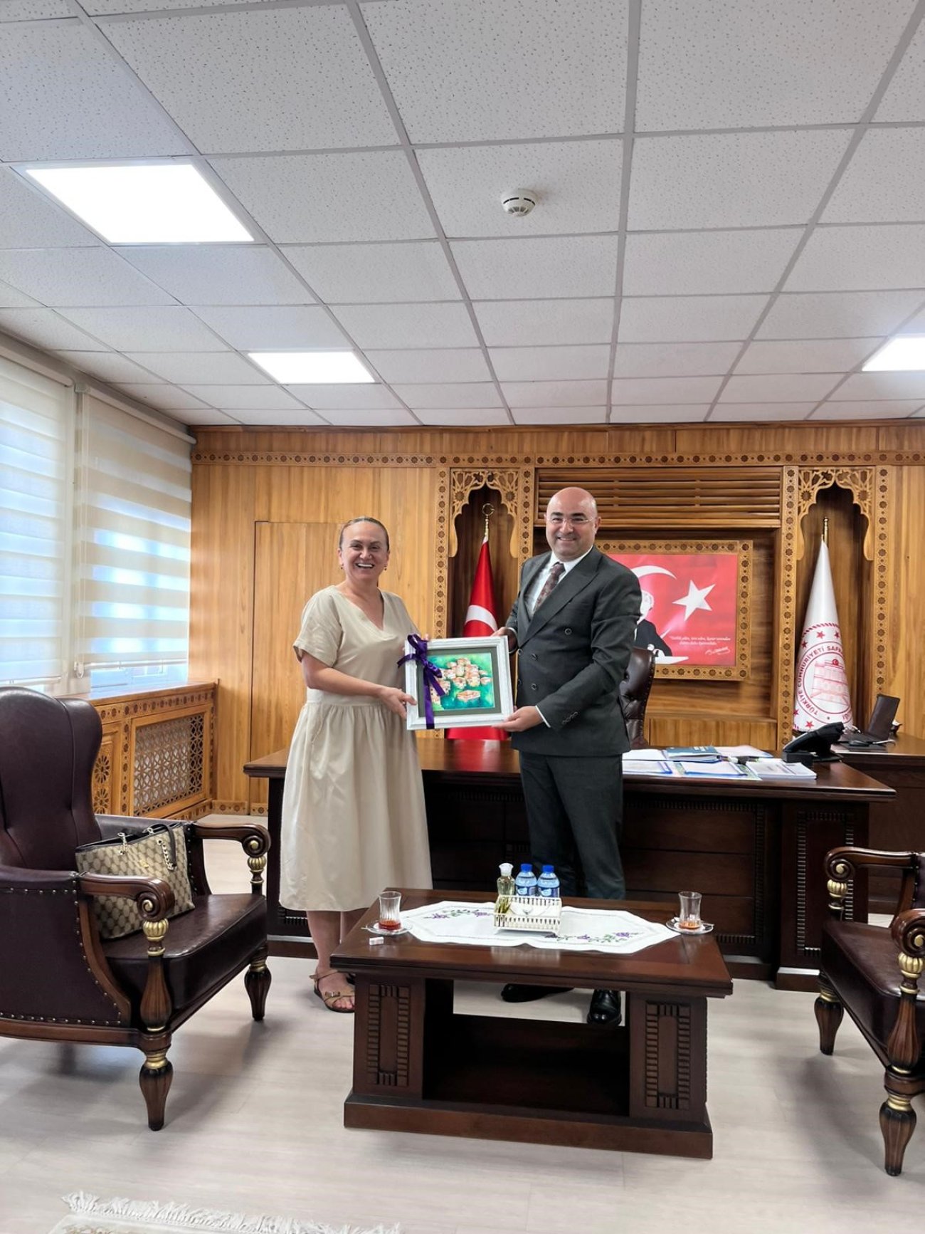 Safranbolu Kaymakamı Hayrettin Baskın Ziyaret Edildi
