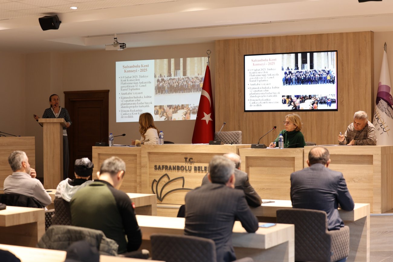 Safranbolu Kent Konseyi 4. Olağan Genel Kurul Toplantısı Gerçekleştirildi